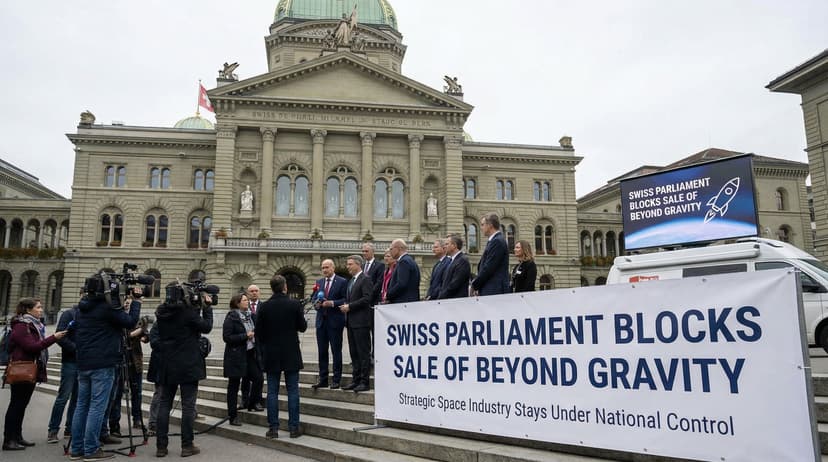 Swiss Parliament Blocks Strategic Space Company Sale