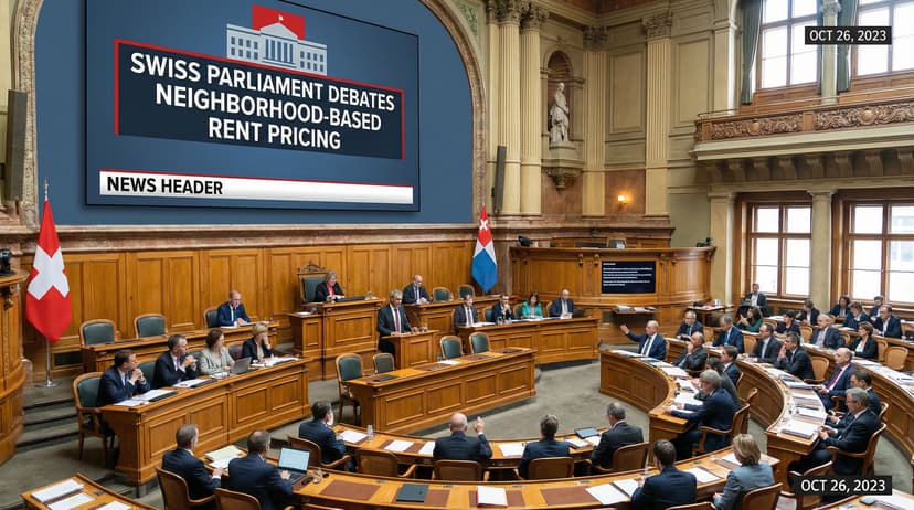Swiss Parliament Debates Neighborhood-Based Rent Pricing