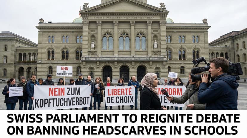 Swiss Parliament to Reignite Debate on Banning Headscarves in Schools