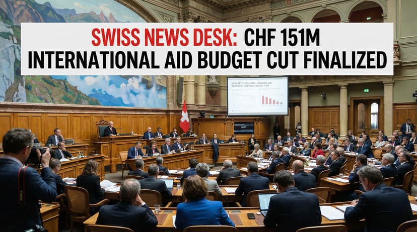 Swiss parliament finalizes CHF151M international aid budget cut
