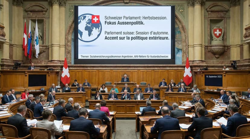 Swiss Parliament Opens Autumn Session with Focus on Foreign Policy