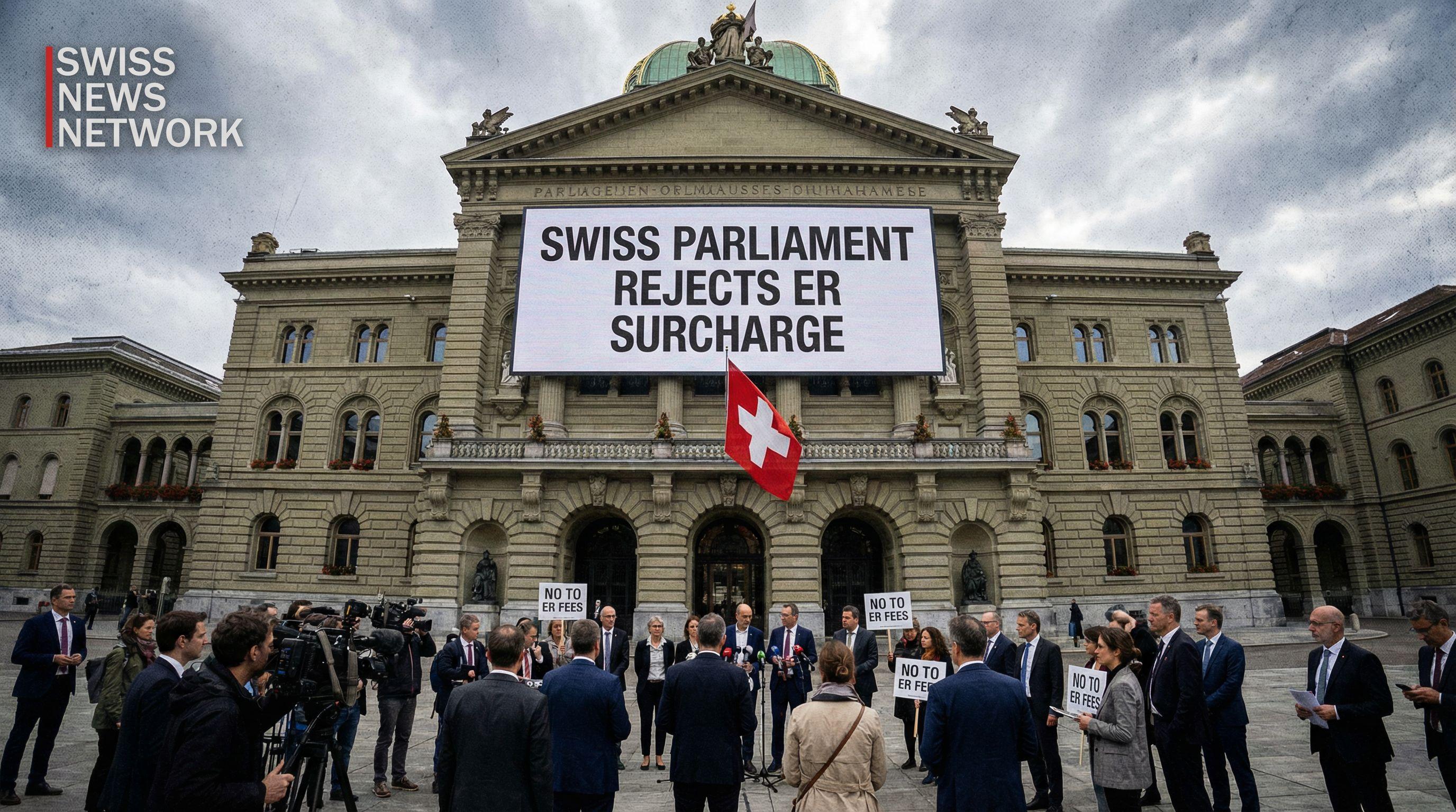 Swiss Parliament Rejects Emergency Room Surcharge Proposal