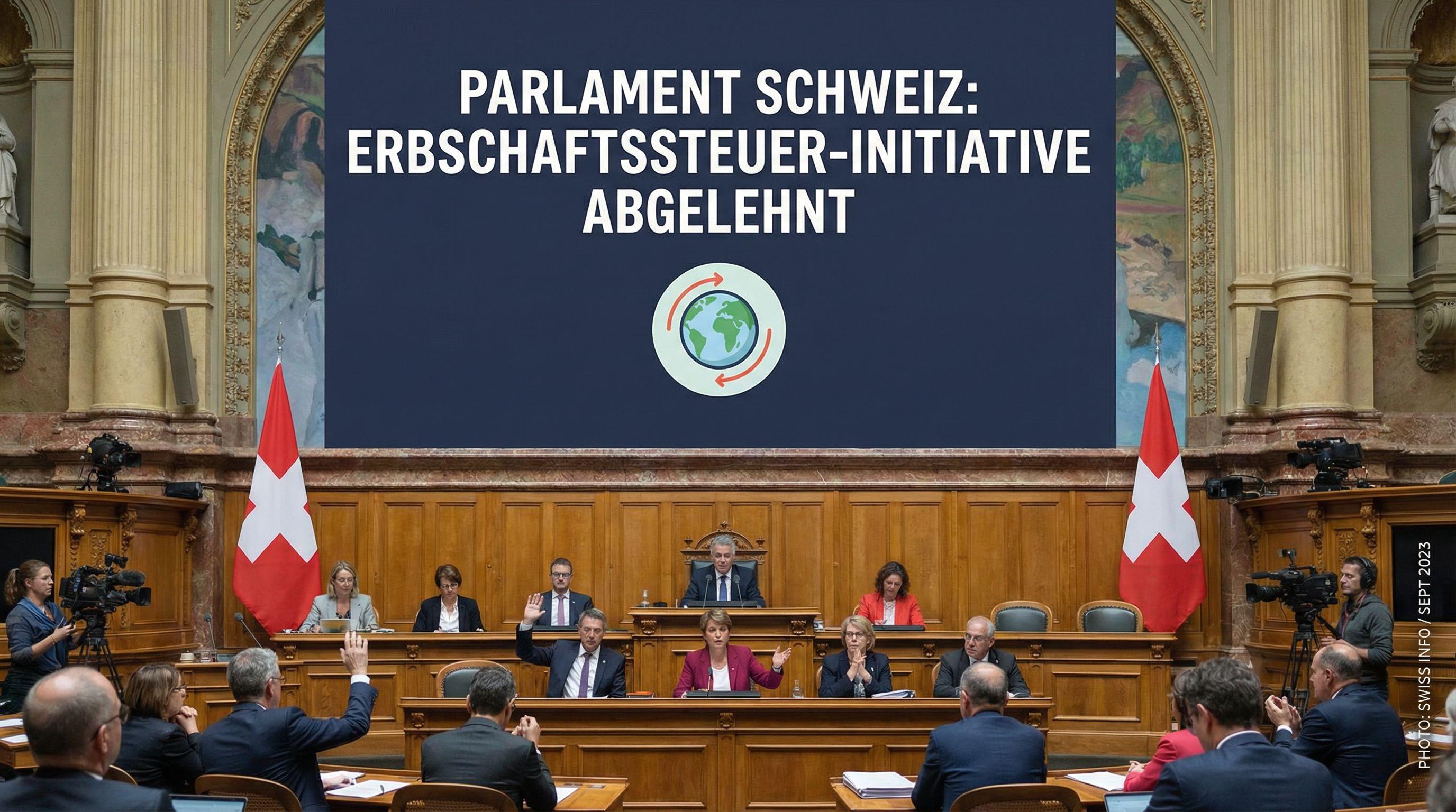 Swiss Parliament Rejects Million-Franc Climate Inheritance Tax