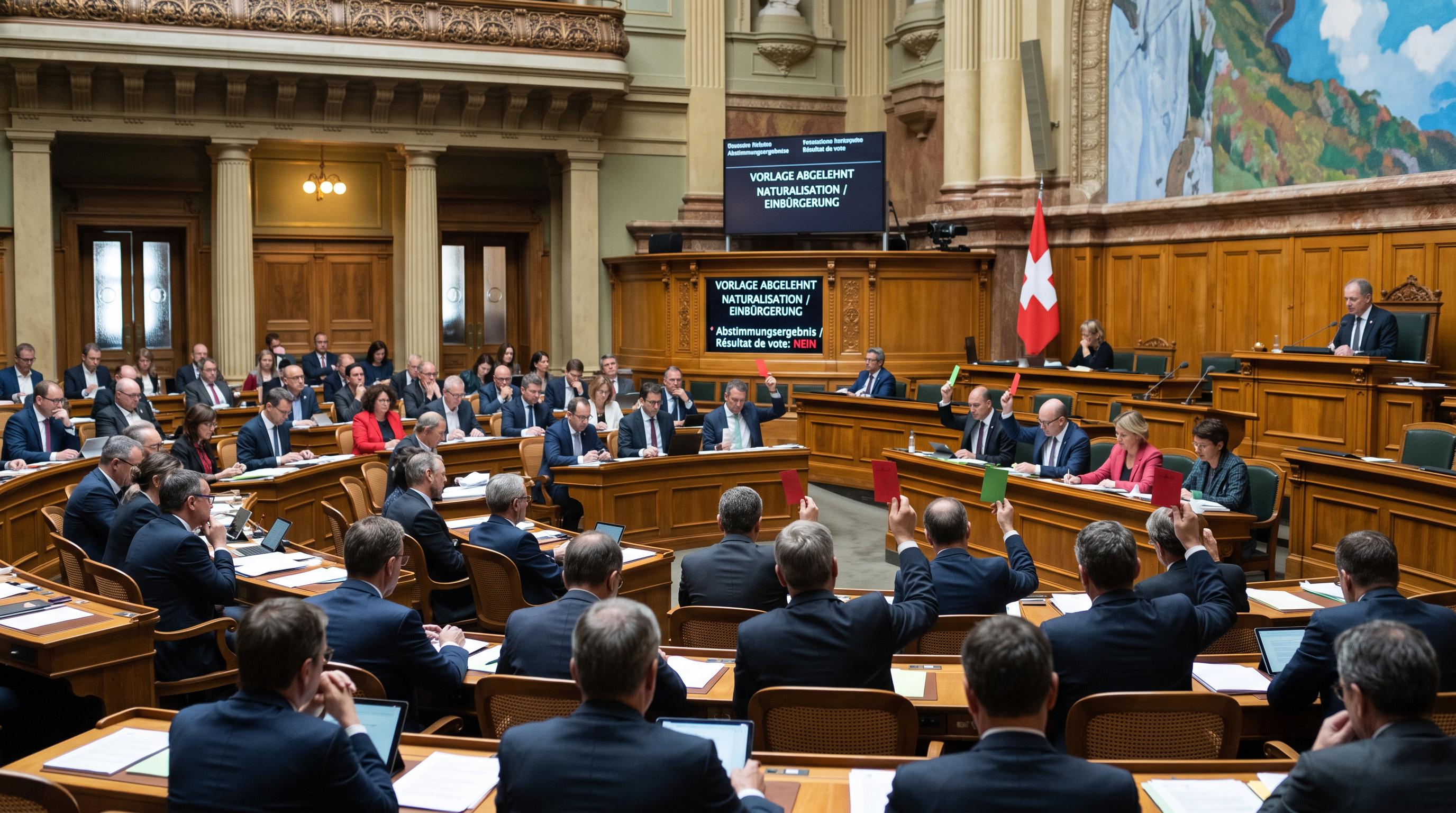 Swiss parliament rejects proposal to simplify naturalisation