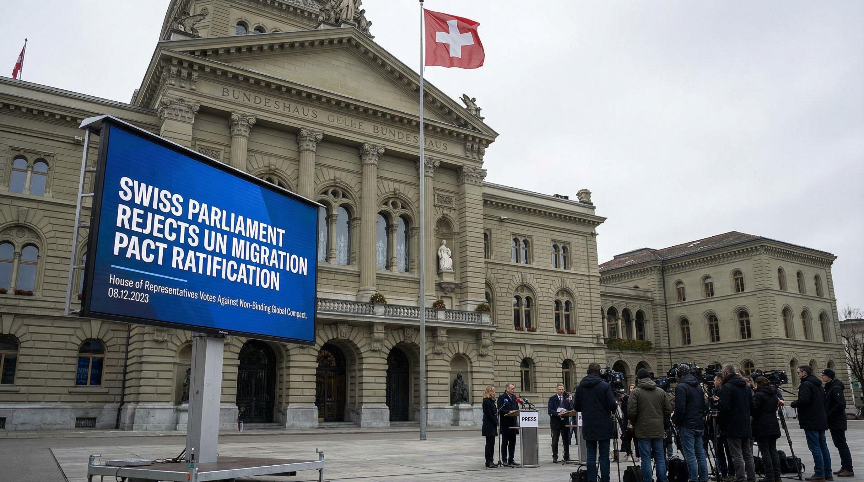 Swiss Parliament Rejects UN Migration Pact Ratification