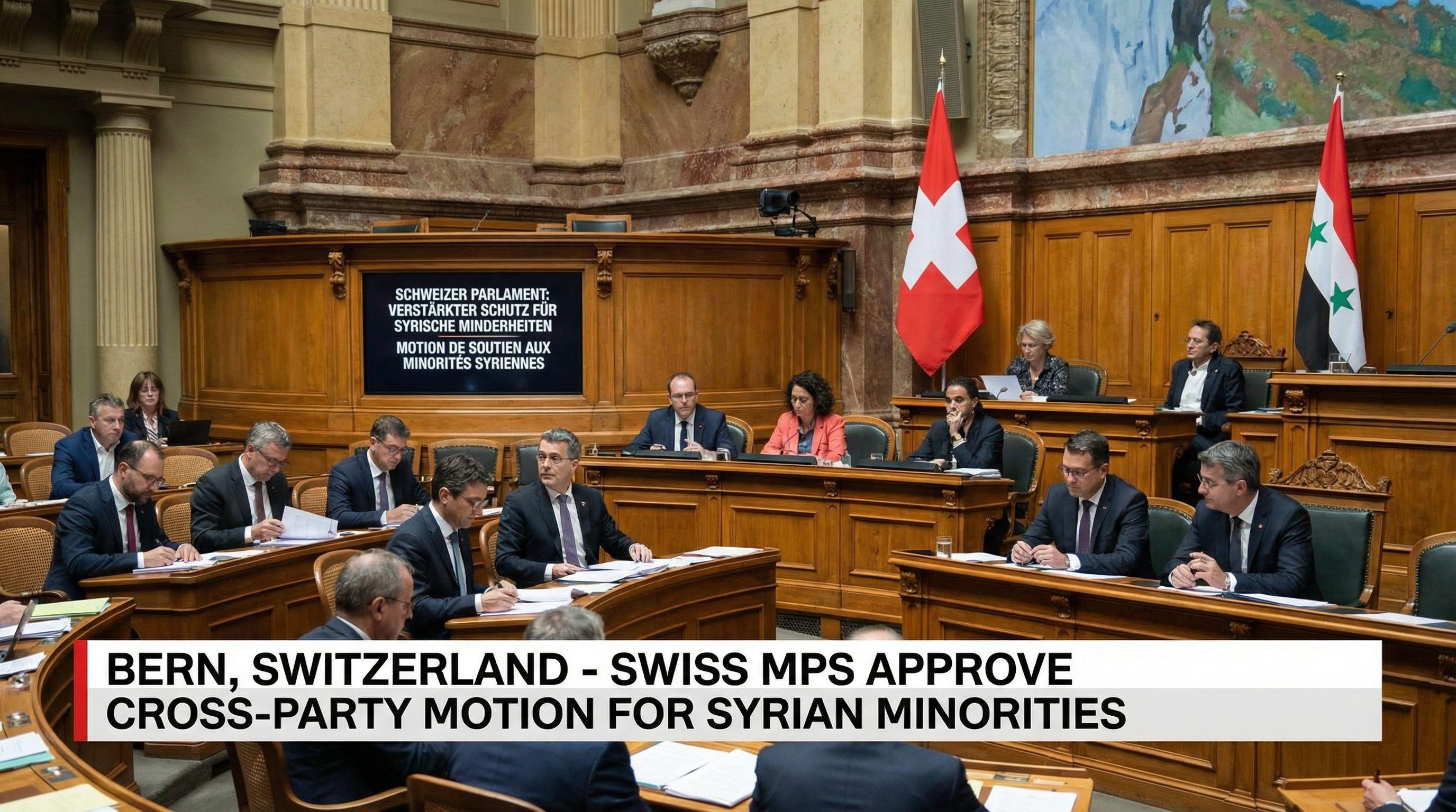 Swiss Parliament Strengthens Protection for Syrian Minorities