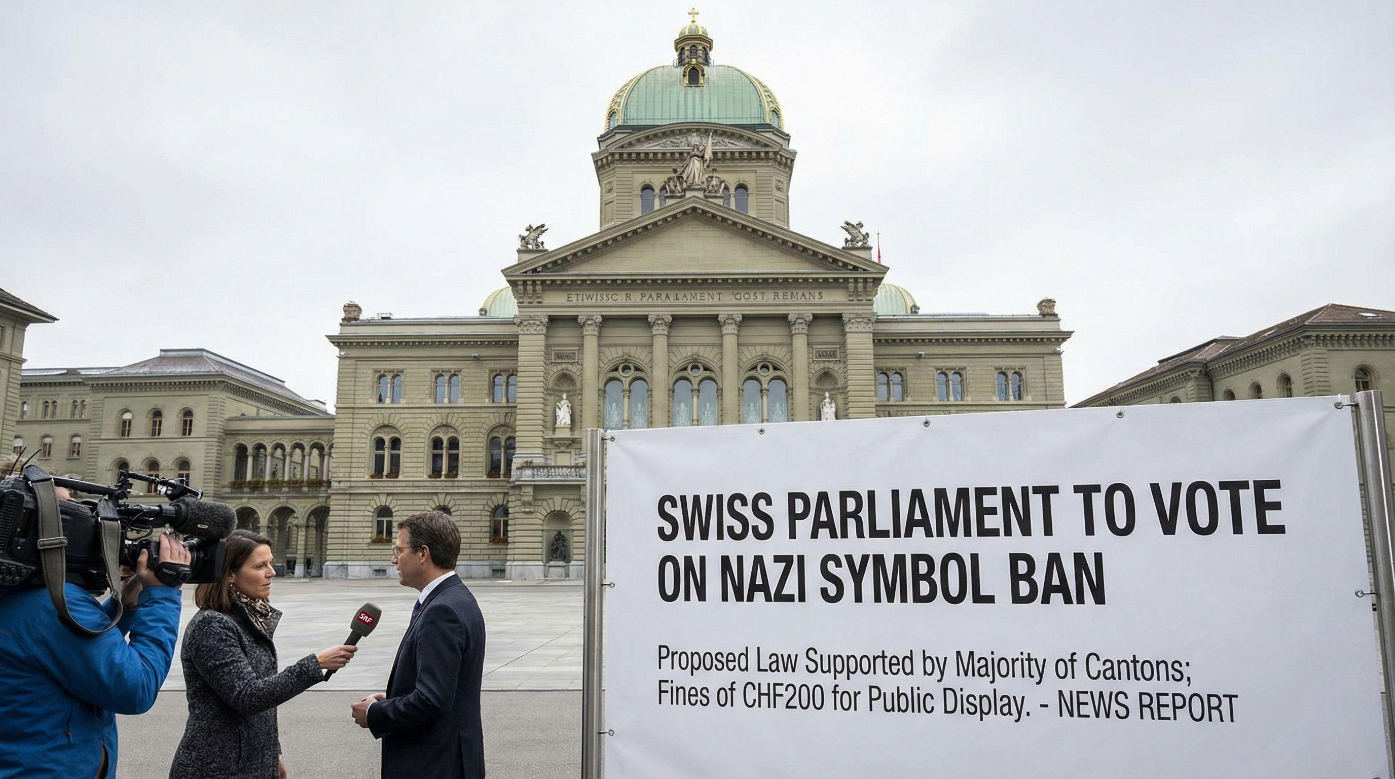 Swiss Parliament to Vote on Nazi Symbol Ban