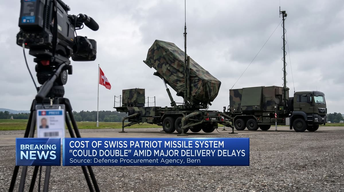 Cost of Swiss Patriot Missile System 'Could Double' Amid Major Delivery Delays