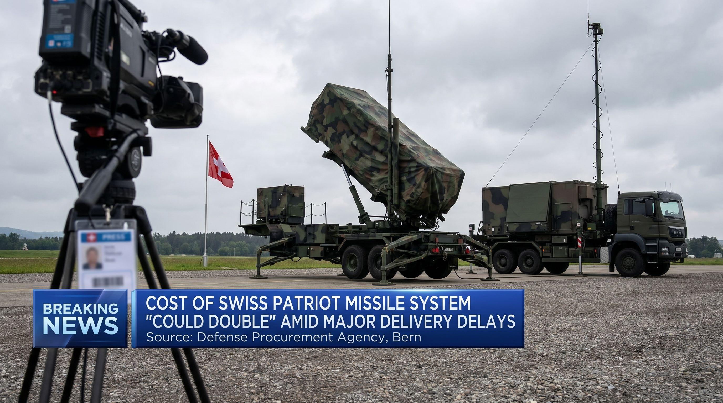 Cost of Swiss Patriot Missile System 'Could Double' Amid Major Delivery Delays
