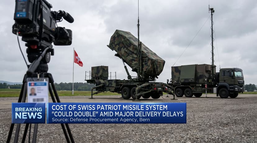 Cost of Swiss Patriot Missile System 'Could Double' Amid Major Delivery Delays