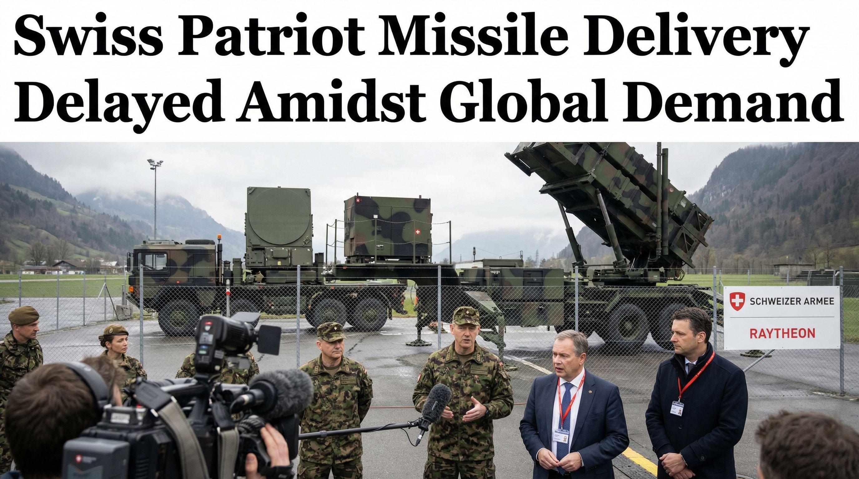 Swiss Patriot Missile Delivery Delayed Amidst Global Demand
