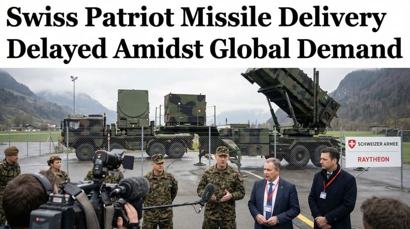 Swiss Patriot Missile Delivery Delayed Amidst Global Demand