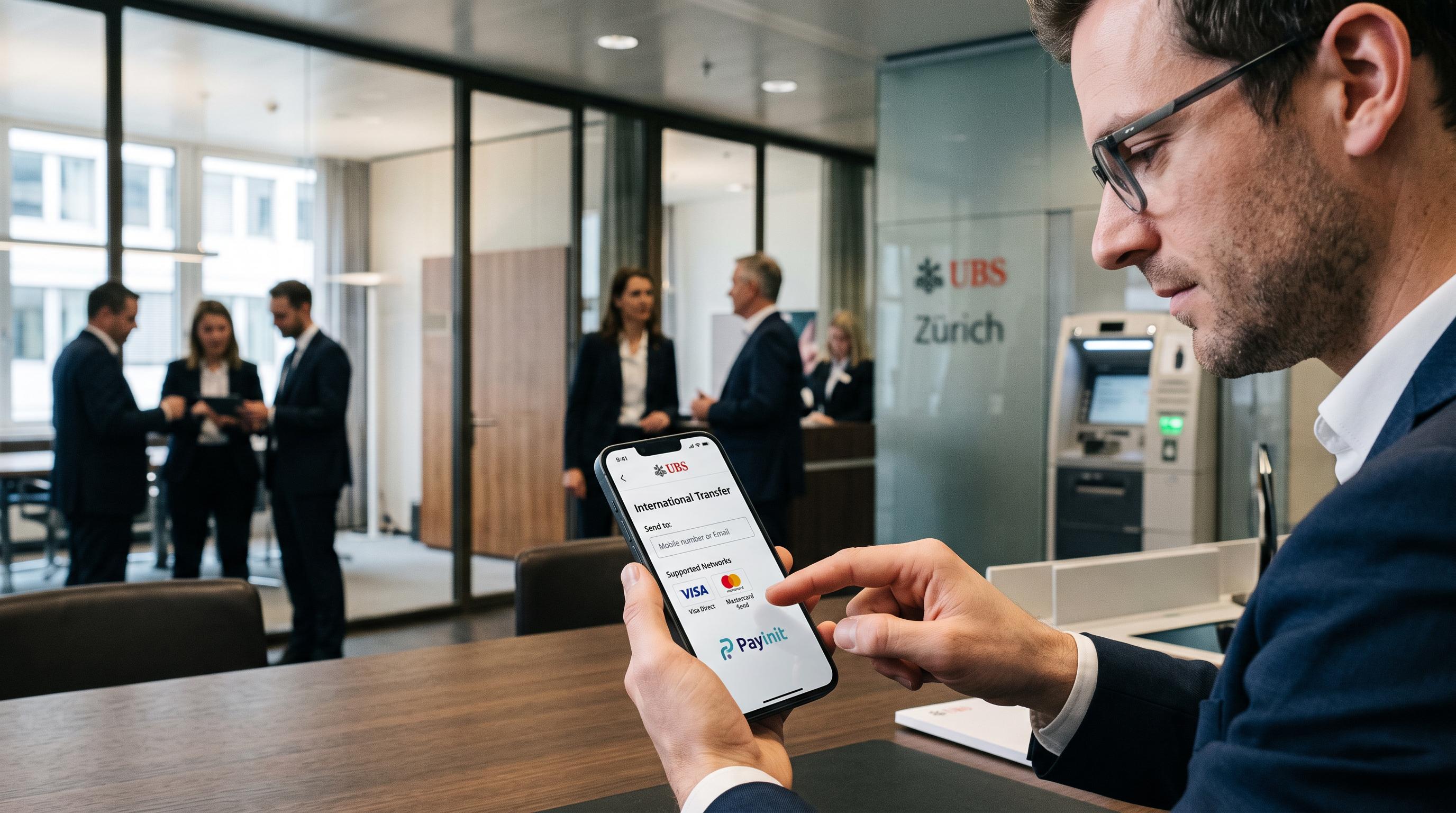 Visa and Mastercard bring simpler international transfers to Swiss banking apps
