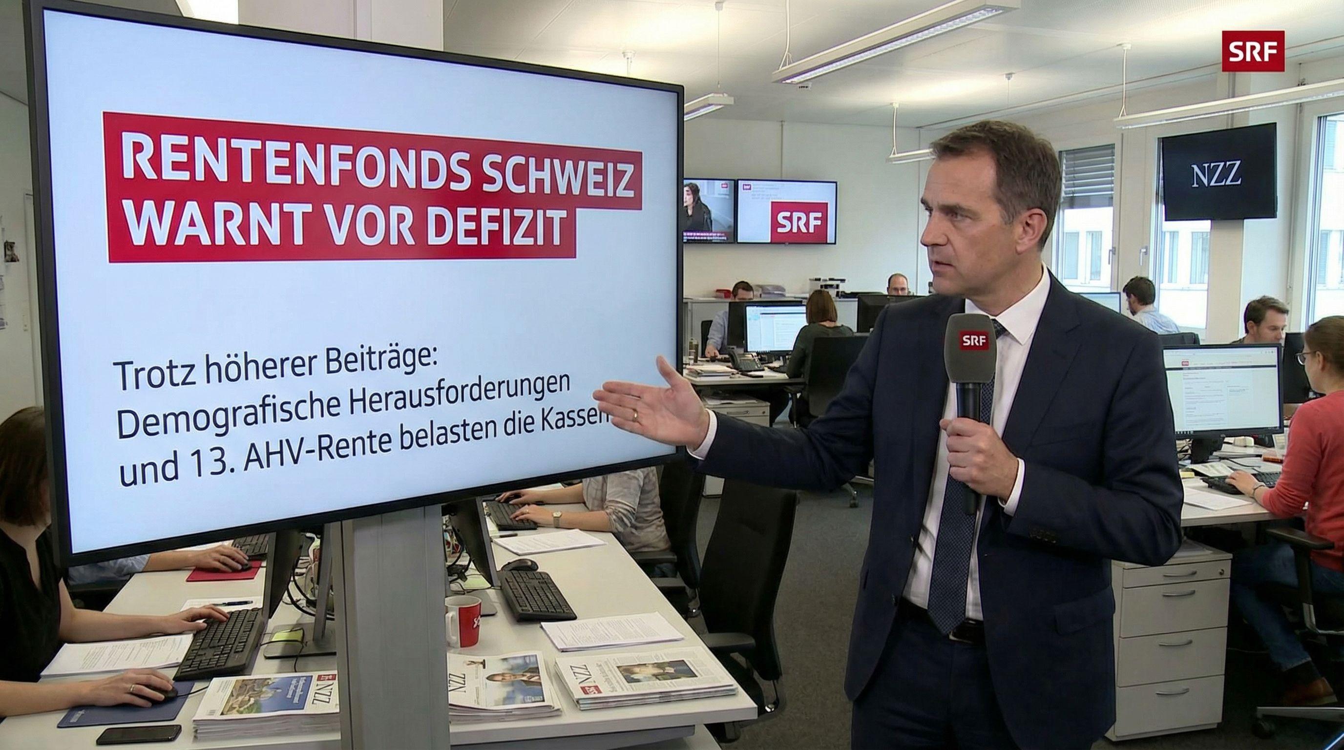 Swiss Pension Fund Warns of Growing Deficit Despite Higher Contributions