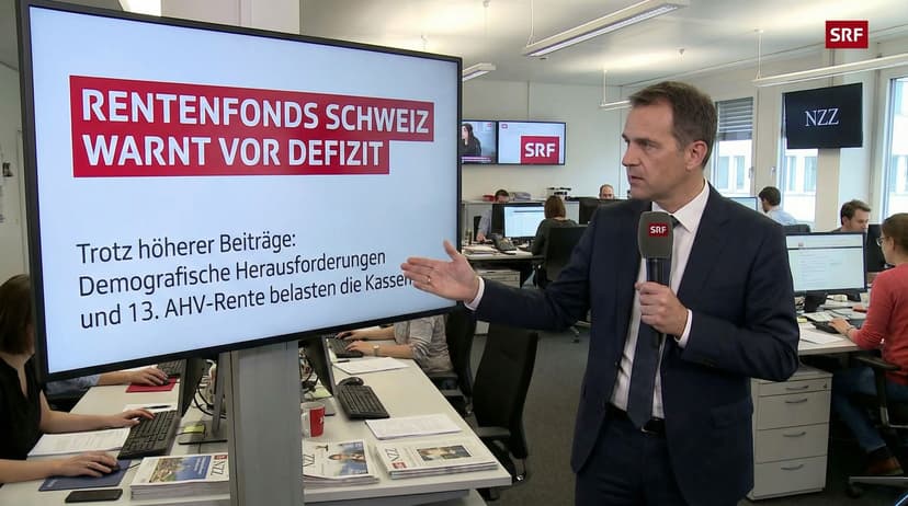 Swiss Pension Fund Warns of Growing Deficit Despite Higher Contributions