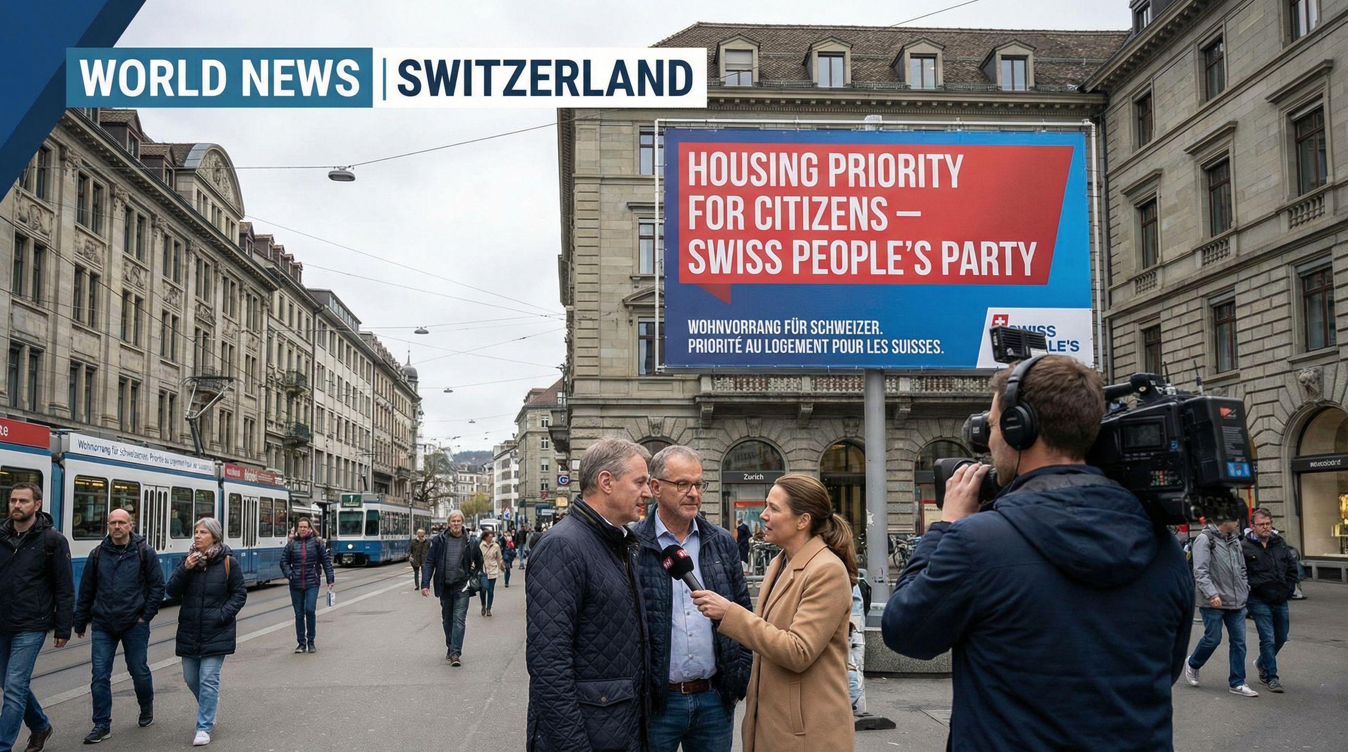 Swiss People's Party Proposes Housing Priority for Citizens