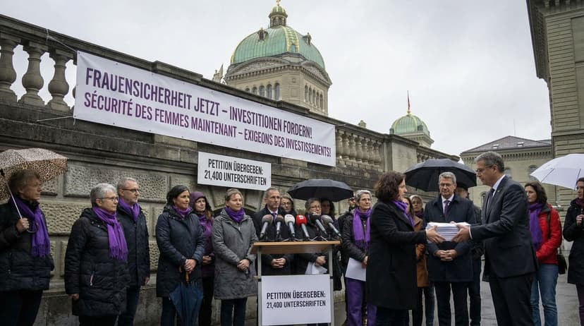 Swiss Petition Calls for CHF350 Million Investment in Women's Safety