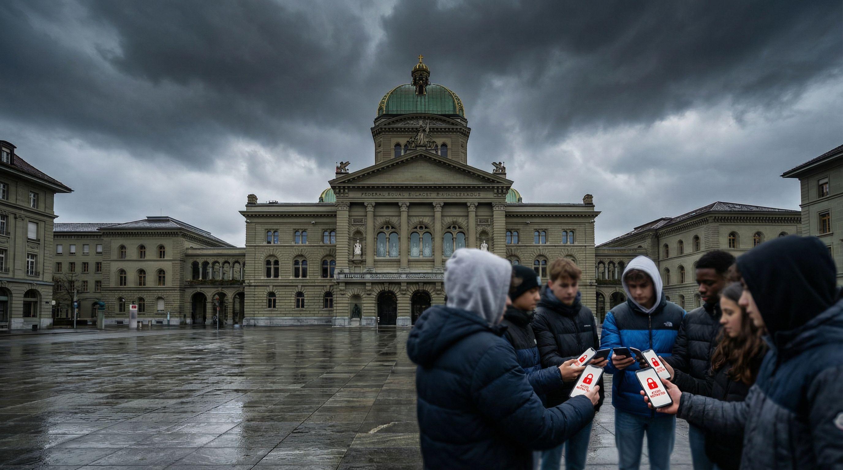 Swiss Petition Calls for Social Media Age Restriction to Protect Youth