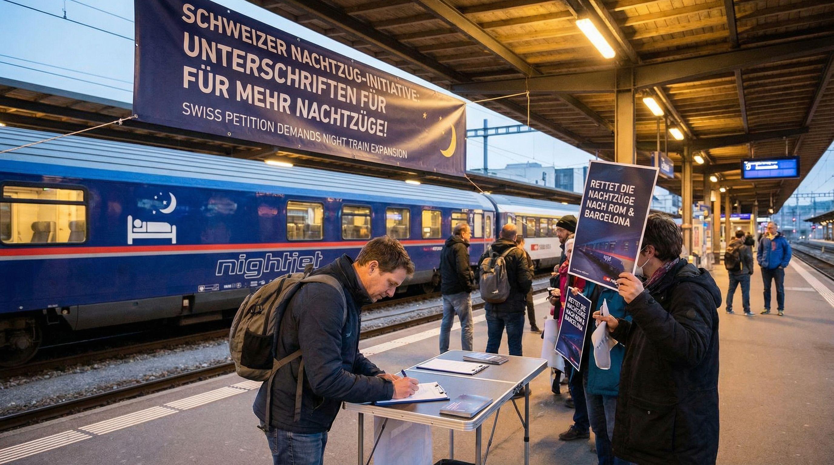 Swiss Petition Demands Night Train Expansion