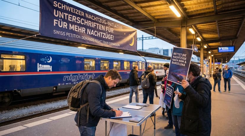 Swiss Petition Demands Night Train Expansion