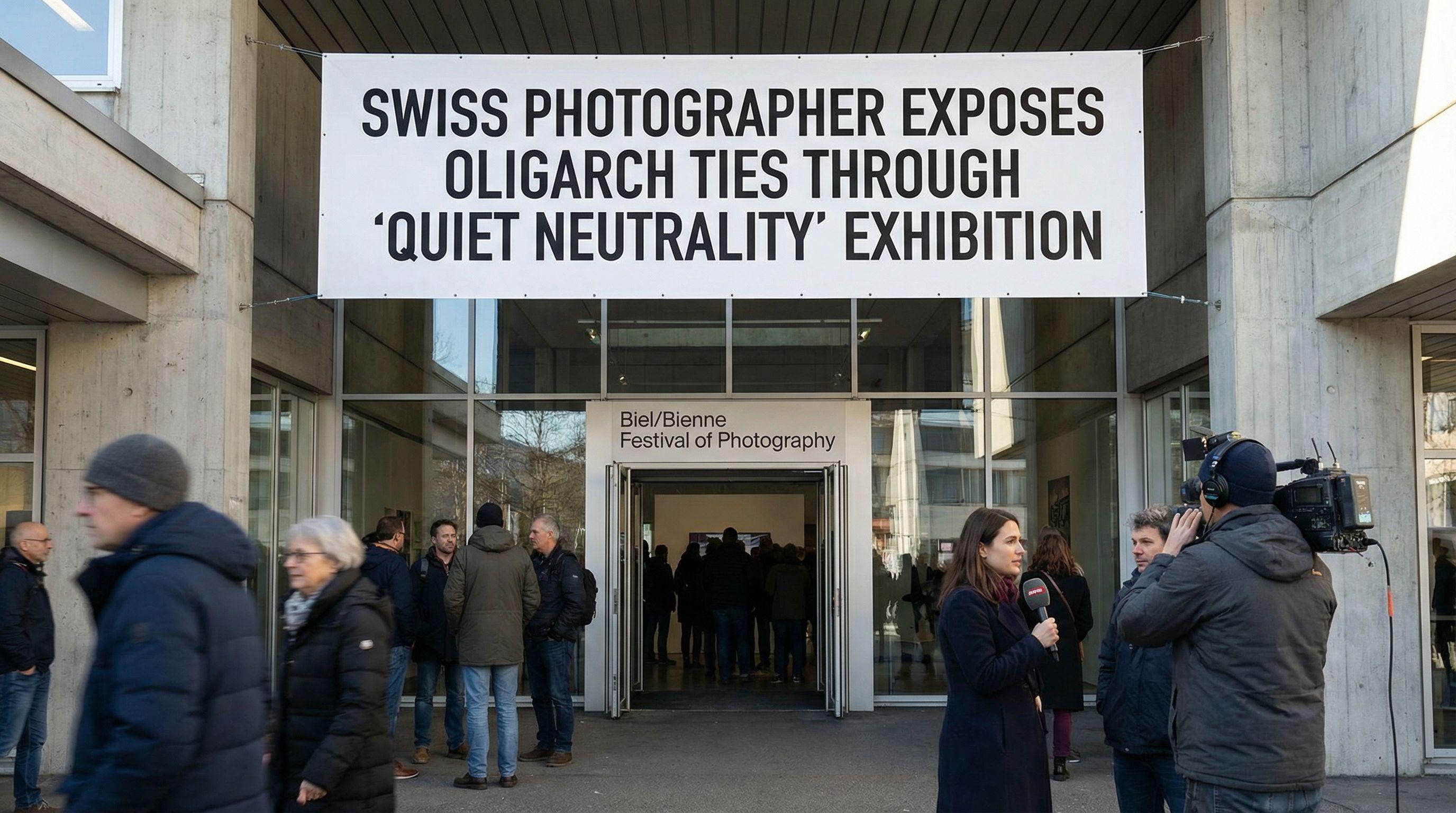 Swiss Photographer Exposes Oligarch Ties Through 'Quiet Neutrality' Exhibition