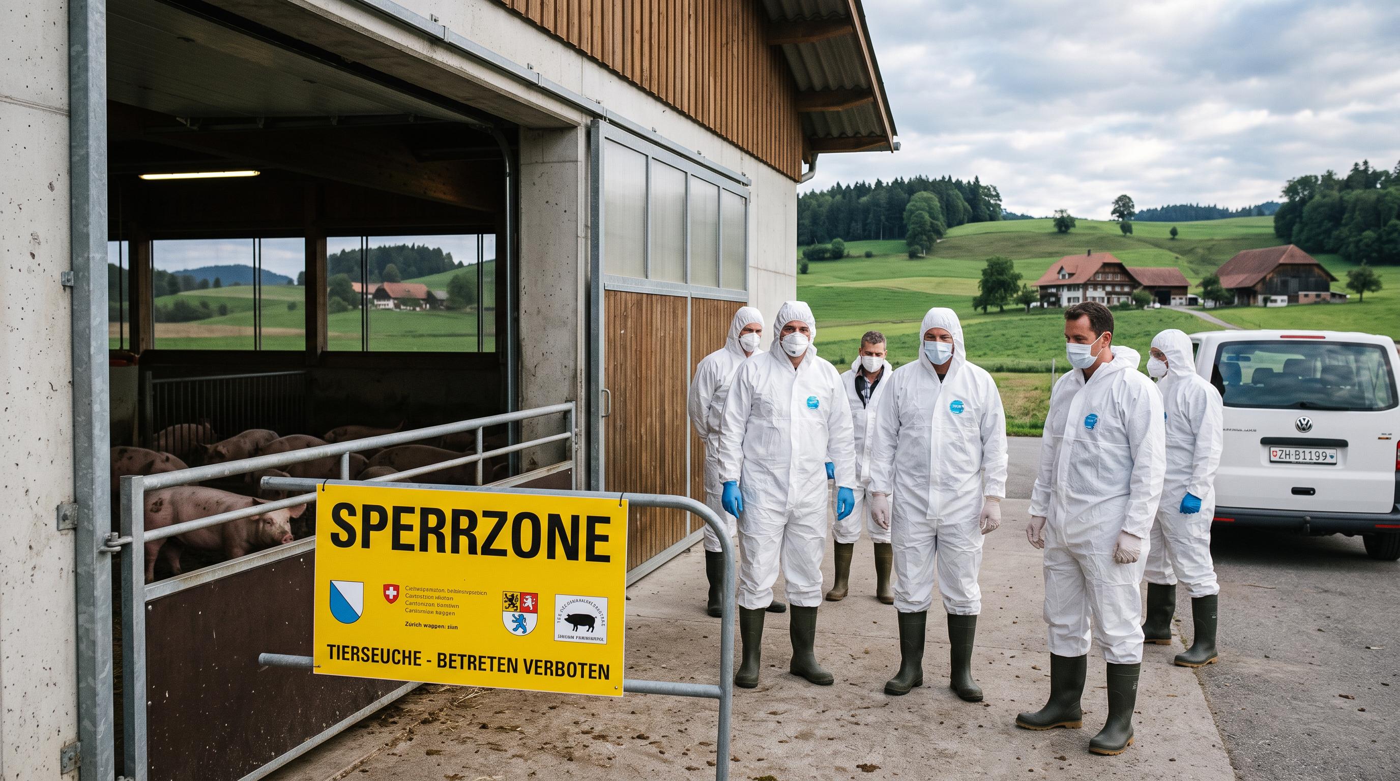 Twenty Swiss pig herds to be culled after lung-disease outbreak
