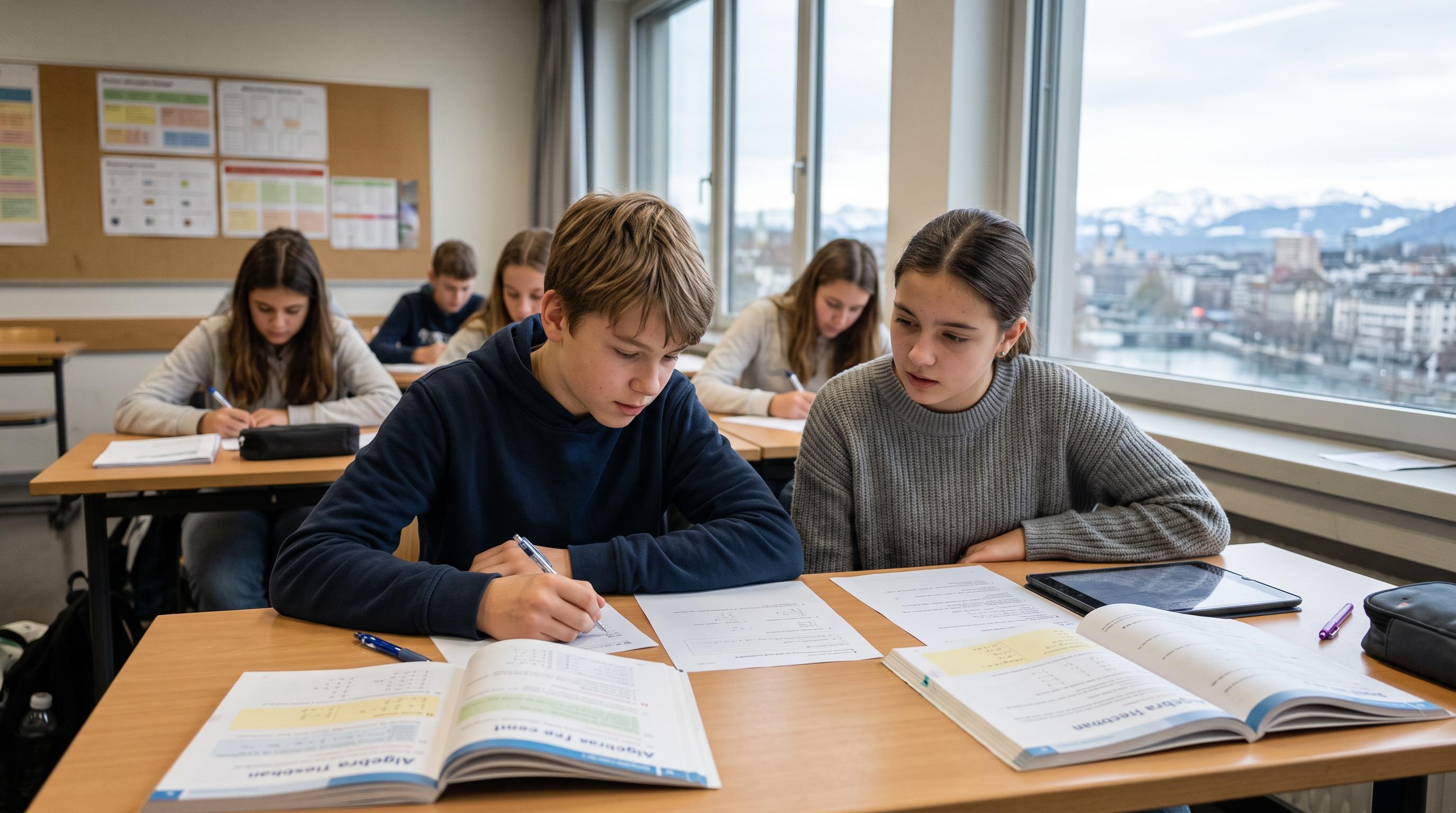 Swiss pupils remain above average—but reading and maths results are falling