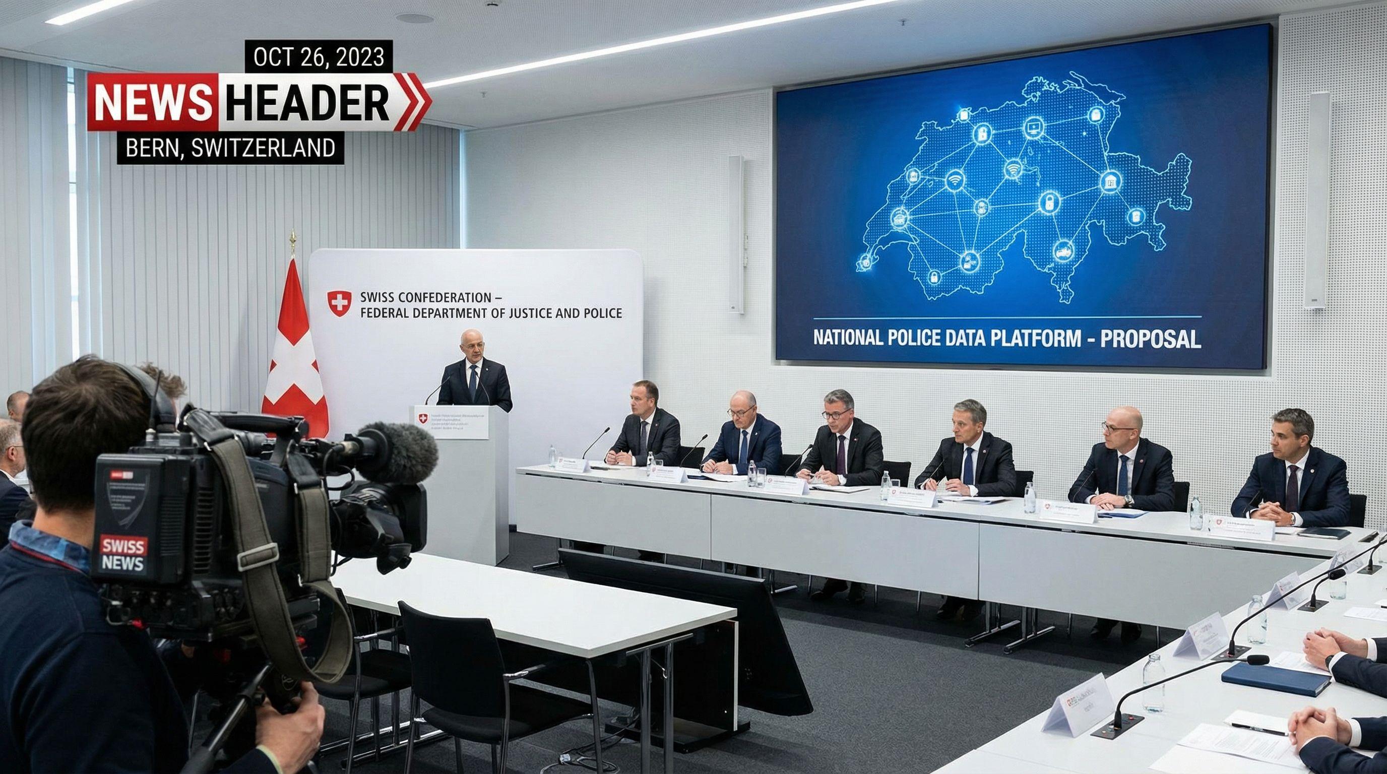 Swiss Authorities Push for National Police Data-Sharing Platform