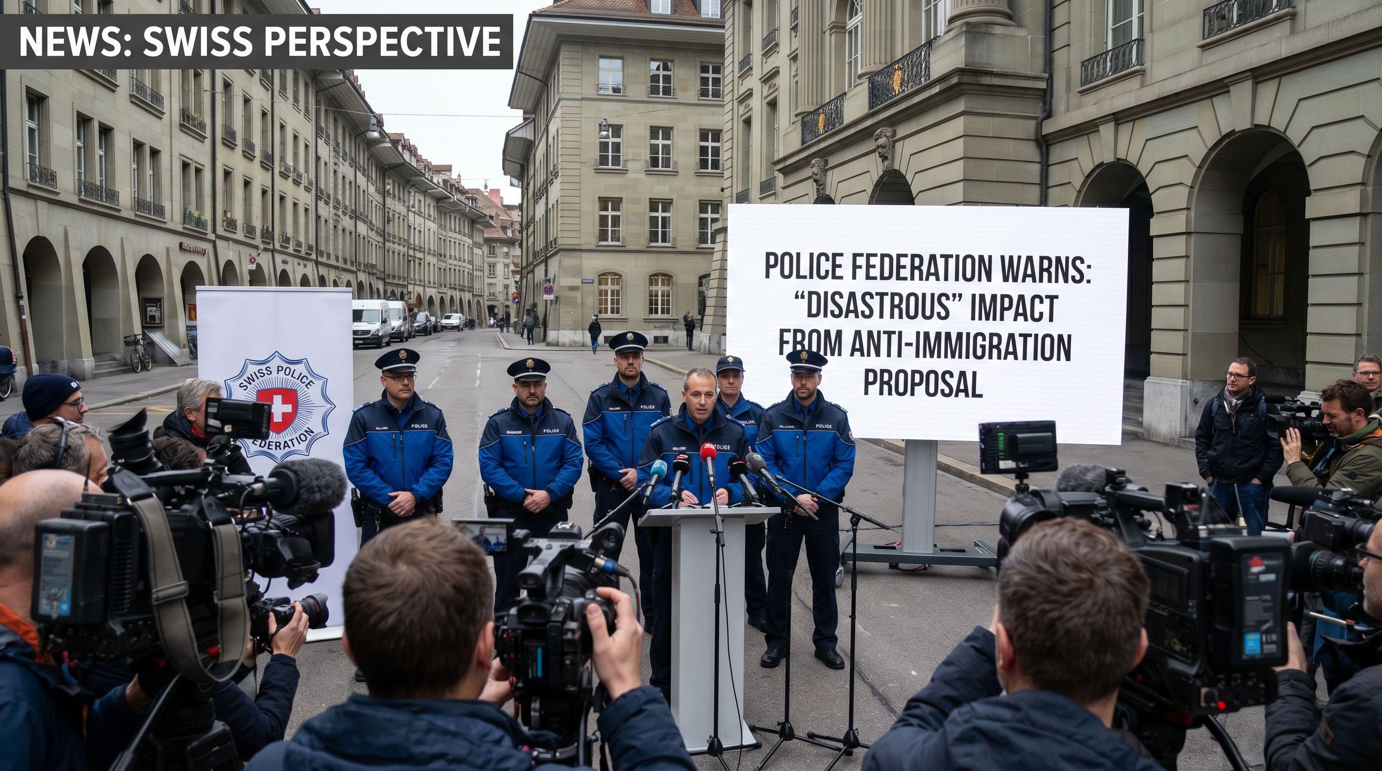 Police Federation Warns of 'Disastrous' Impact from Anti-Immigration Proposal
