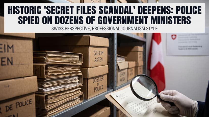 Historic 'Secret Files Scandal' Deepens: Police Spied on Dozens of Government Ministers