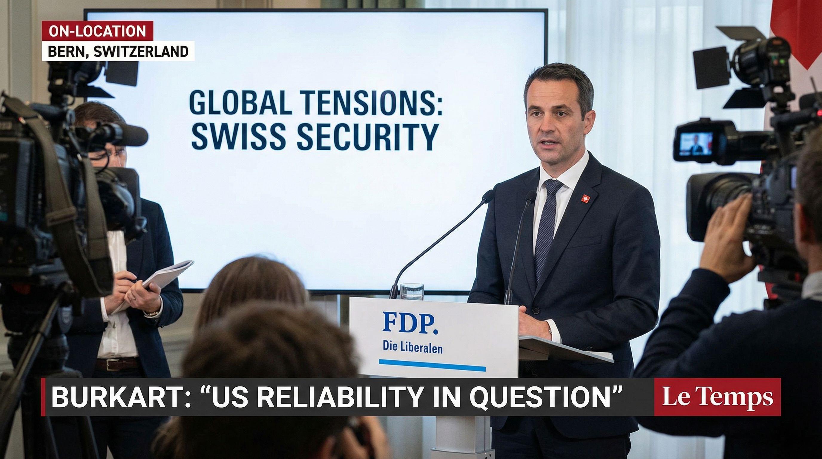 Swiss Political Leader Questions US Reliability Amid Global Tensions
