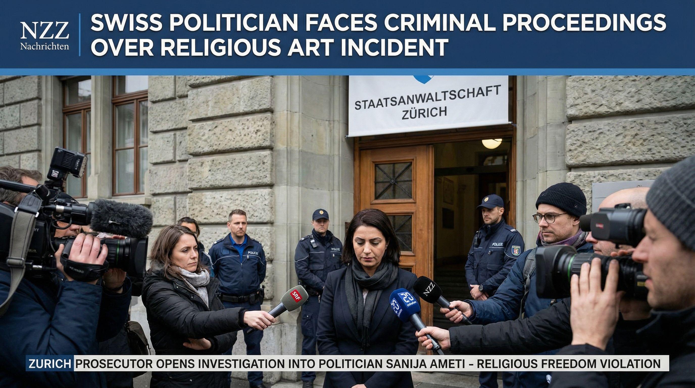Swiss Politician Faces Criminal Proceedings Over Religious Art Incident