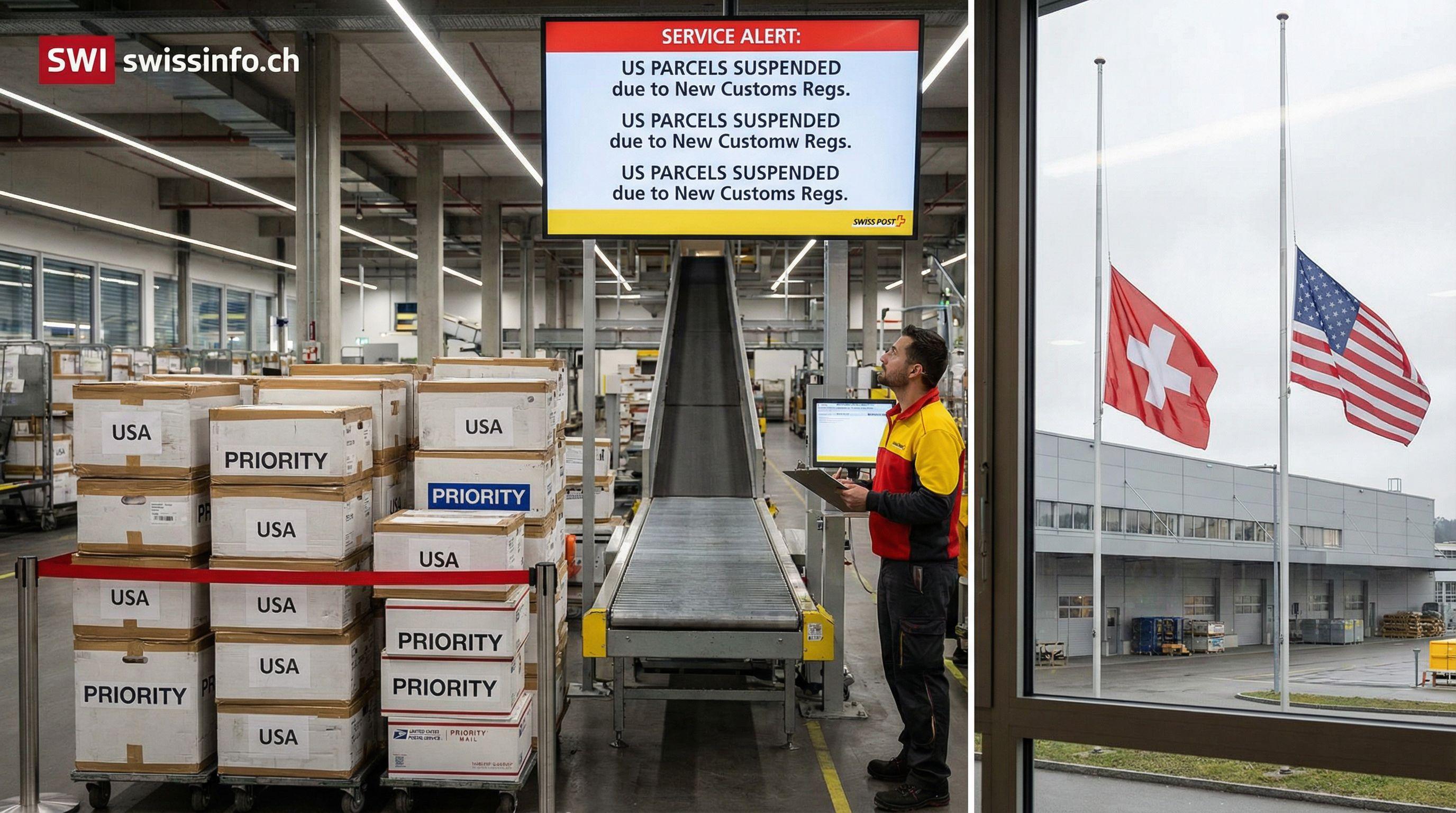 Swiss Post Halts US-Bound Parcels Amid New Customs Rules