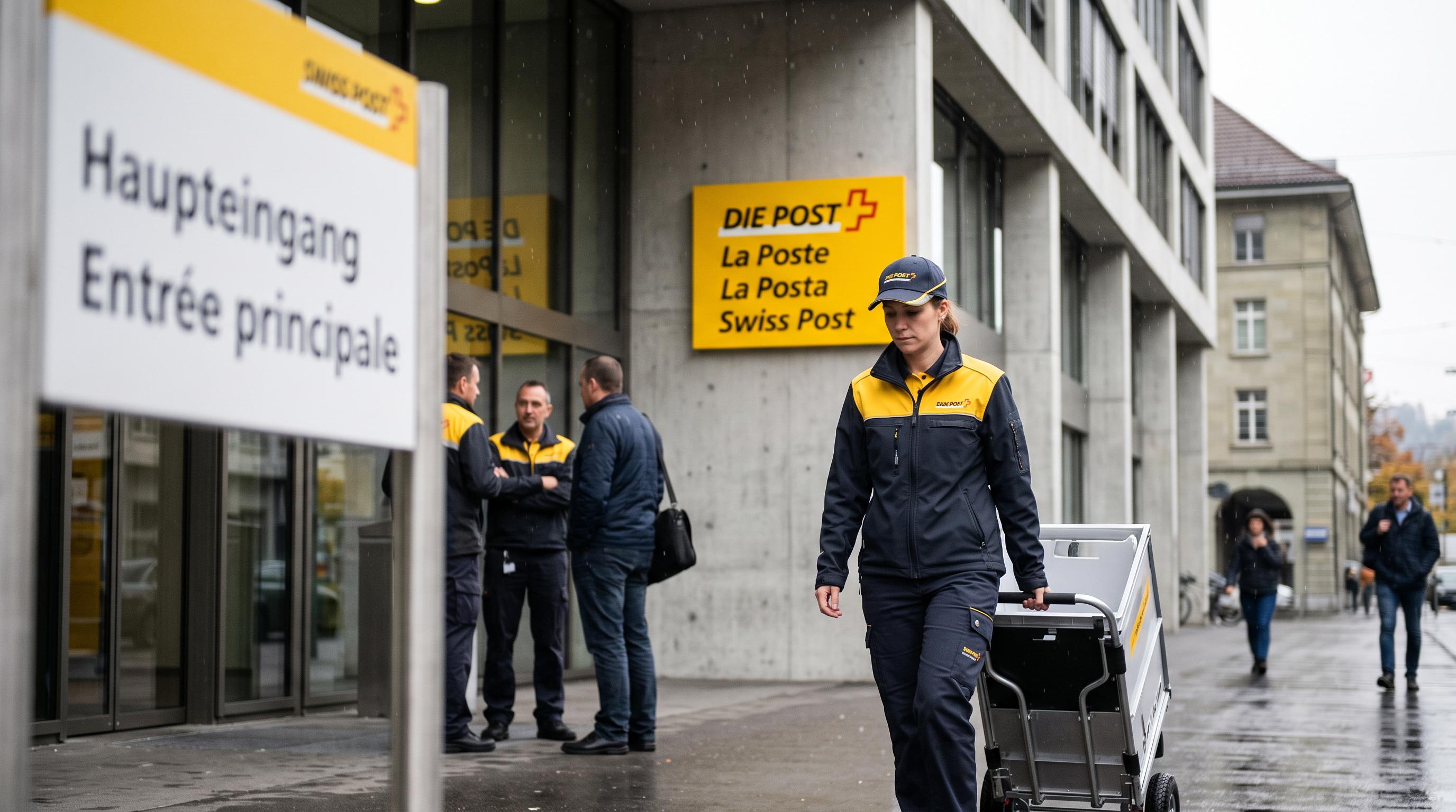 Swiss Post plans up to 110 administrative job cuts