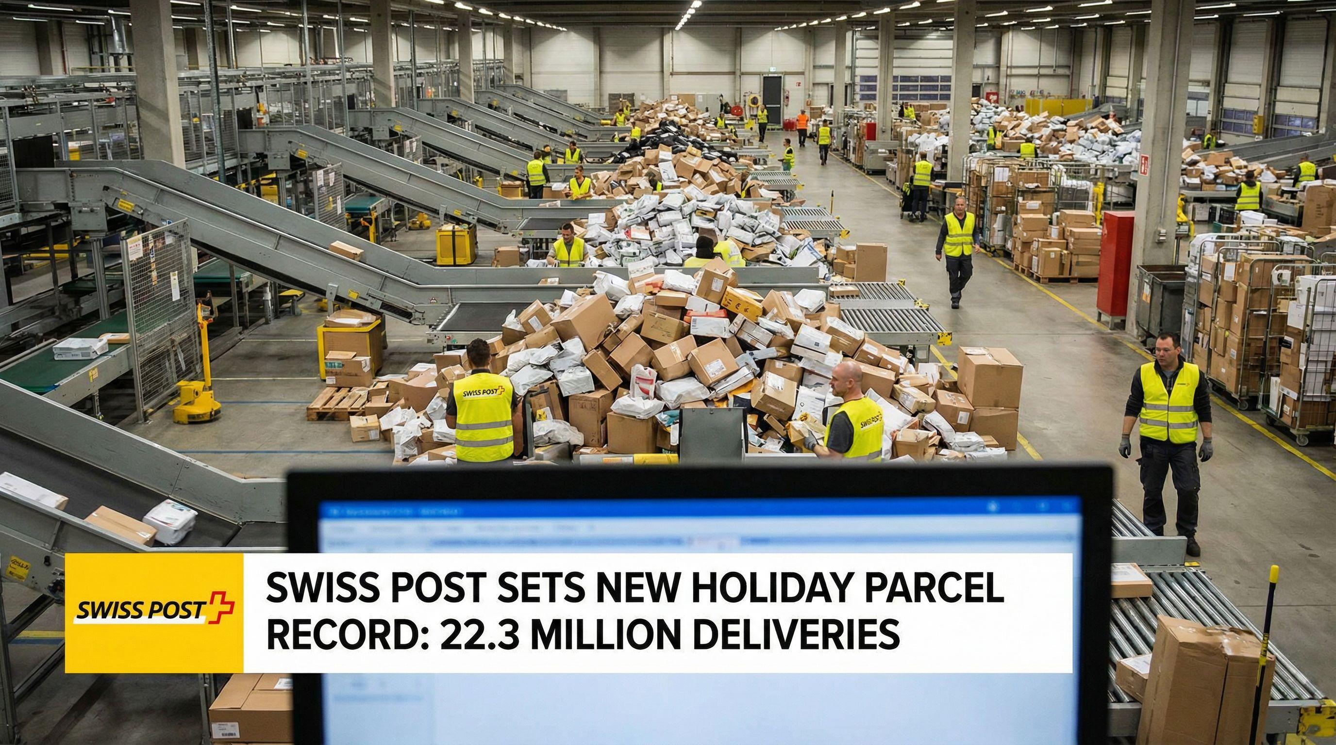 Swiss Post Sets New Holiday Parcel Record with 22.3 Million Deliveries