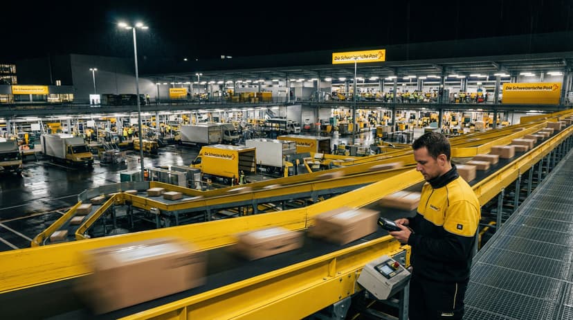 Swiss Post Sets New Parcel Delivery Record During Shopping Season