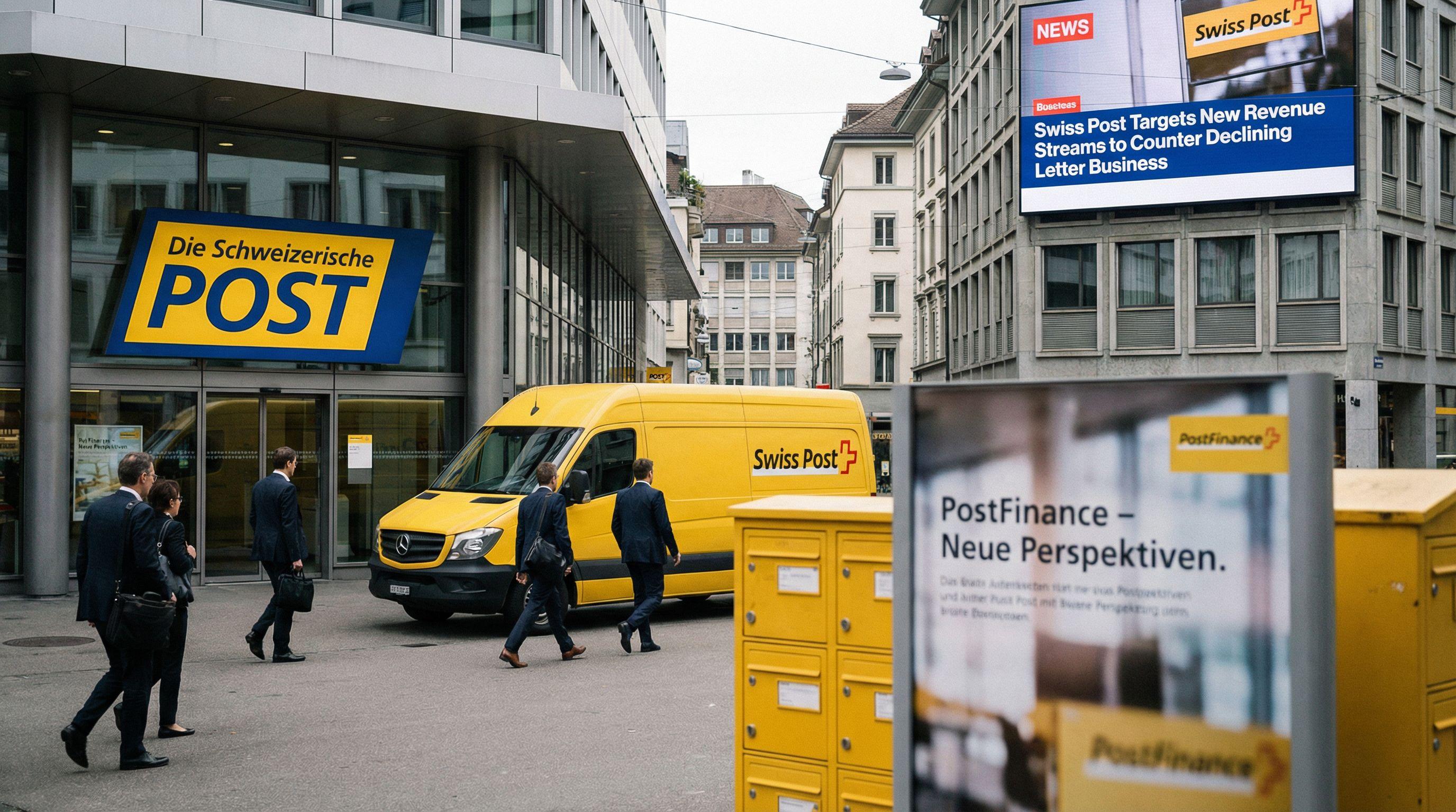 Swiss Post Targets New Revenue Streams to Counter Declining Letter Business