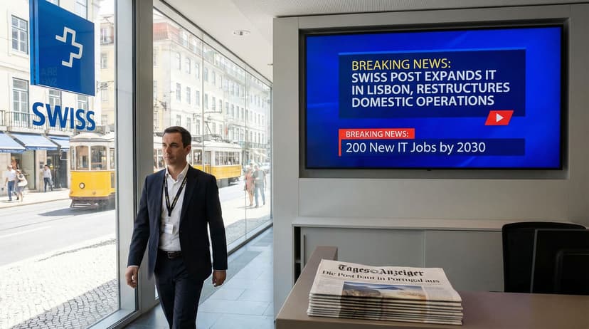 Swiss Post to Create 200 IT Jobs in Lisbon, Restructures Domestic Operations