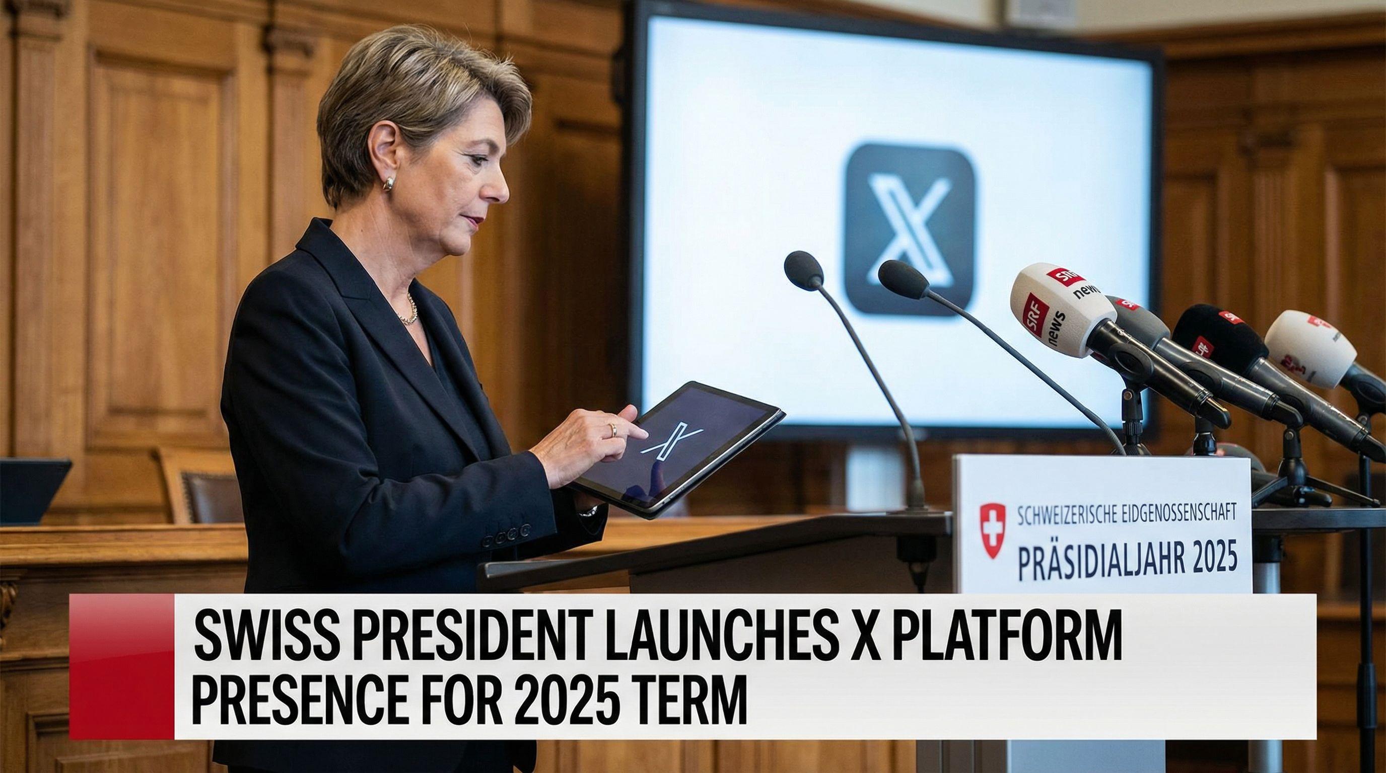 Swiss President Launches X Platform Presence for 2025 Term