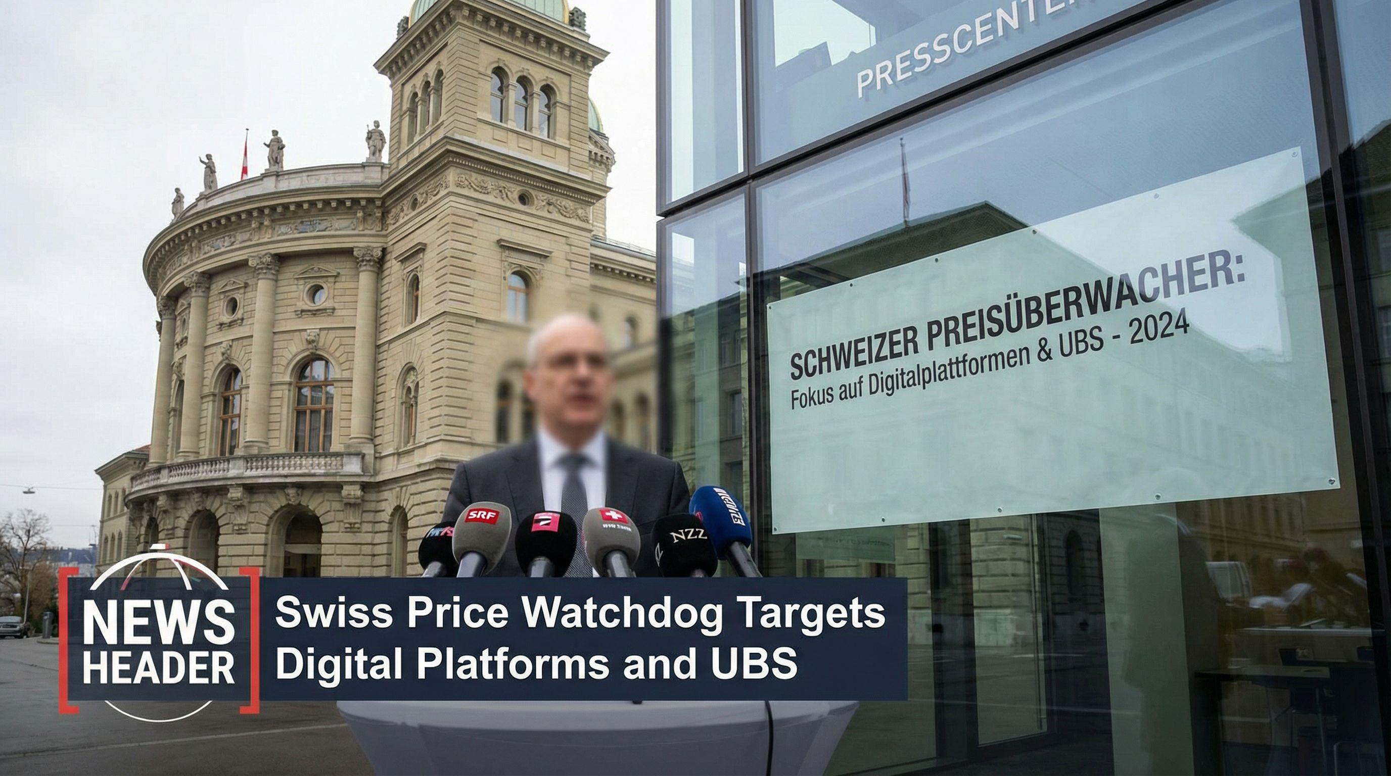 Swiss Price Watchdog Targets Digital Platforms and UBS