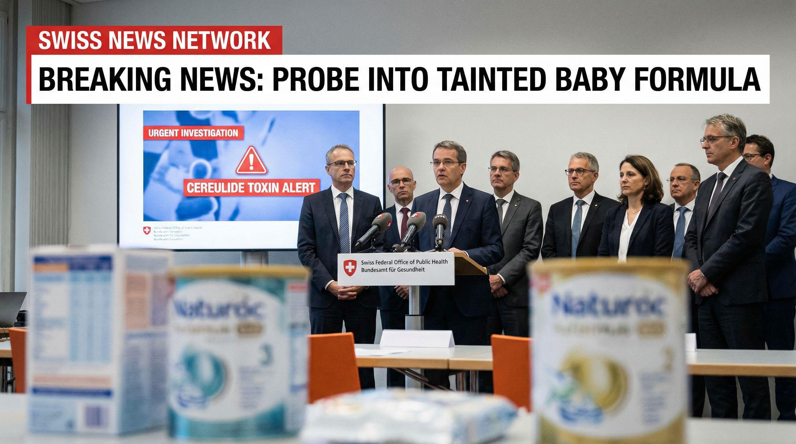 Swiss Authorities Probe Tainted Baby Formula After Infants Fall Ill