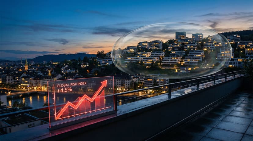 Swiss property bubble risk increases amid interest rate changes
