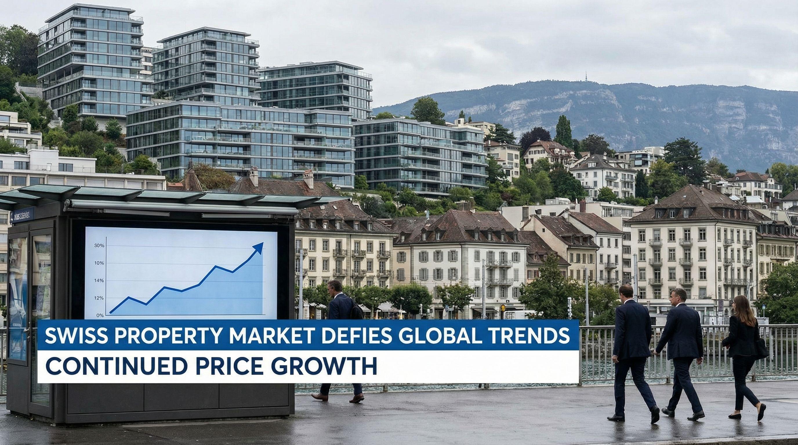 Swiss Property Market Defies Global Trends with Continued Price Growth