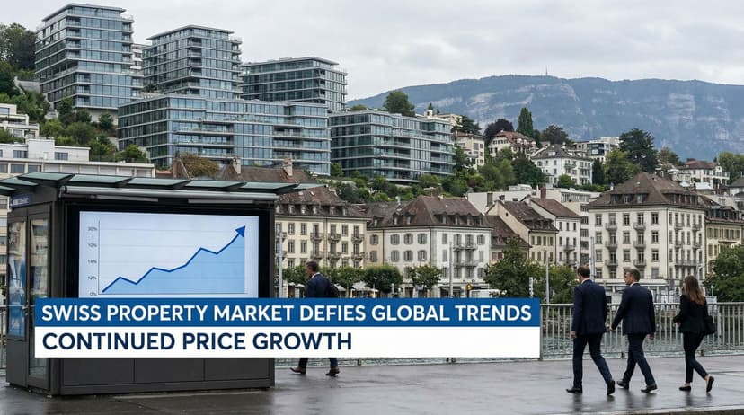 Swiss Property Market Defies Global Trends with Continued Price Growth