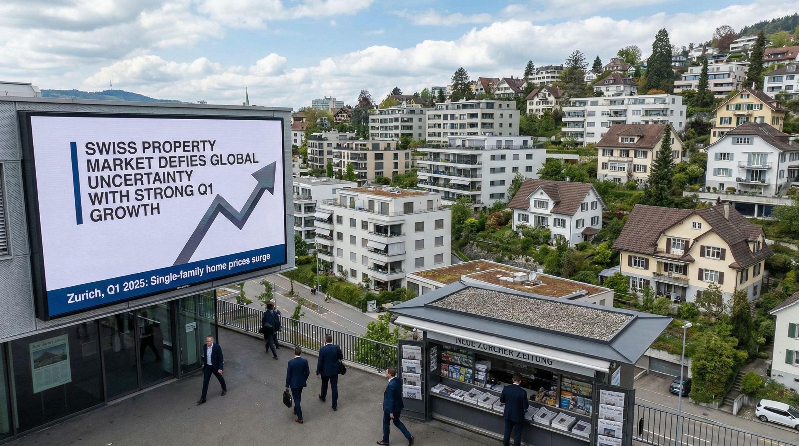 Swiss Property Market Defies Global Uncertainty with Strong Q1 Growth