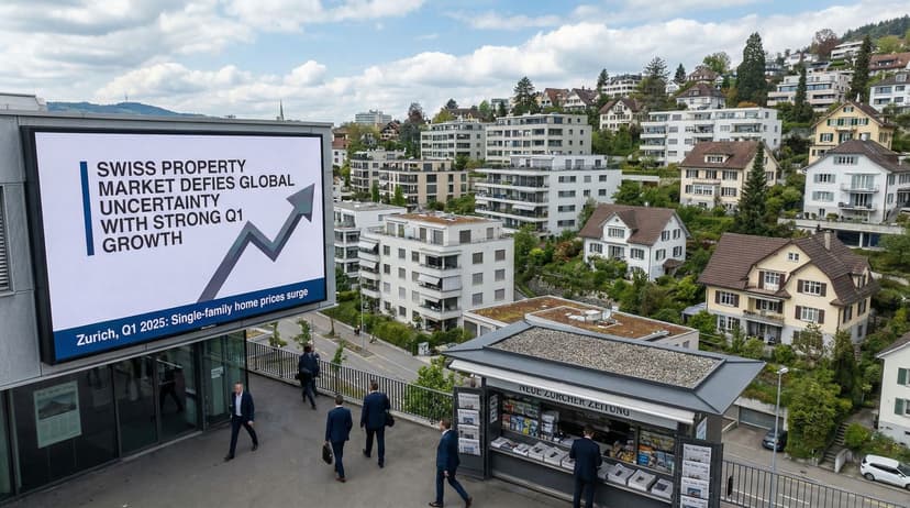 Swiss Property Market Defies Global Uncertainty with Strong Q1 Growth