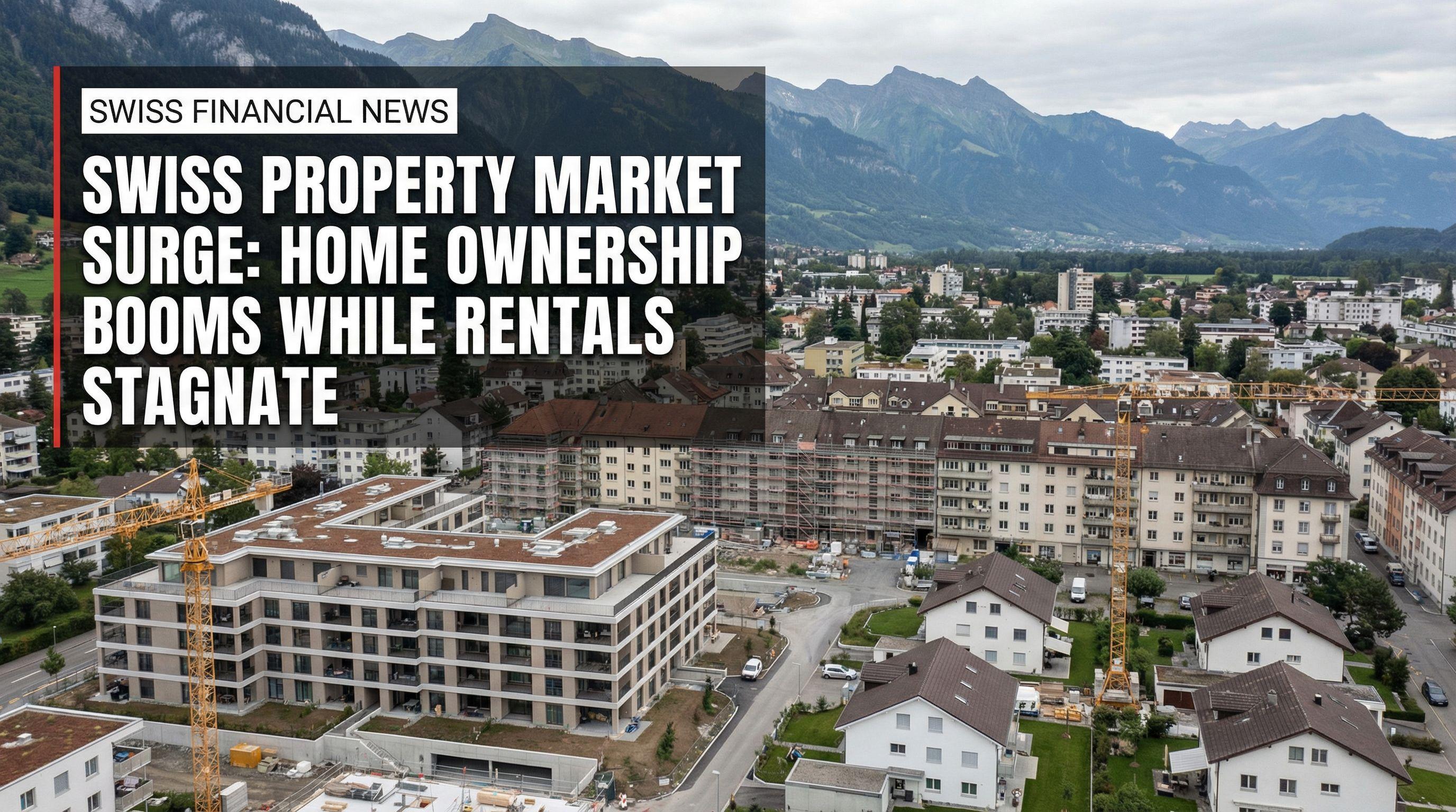 Swiss Property Market Surge: Home Ownership Booms While Rentals Stagnate