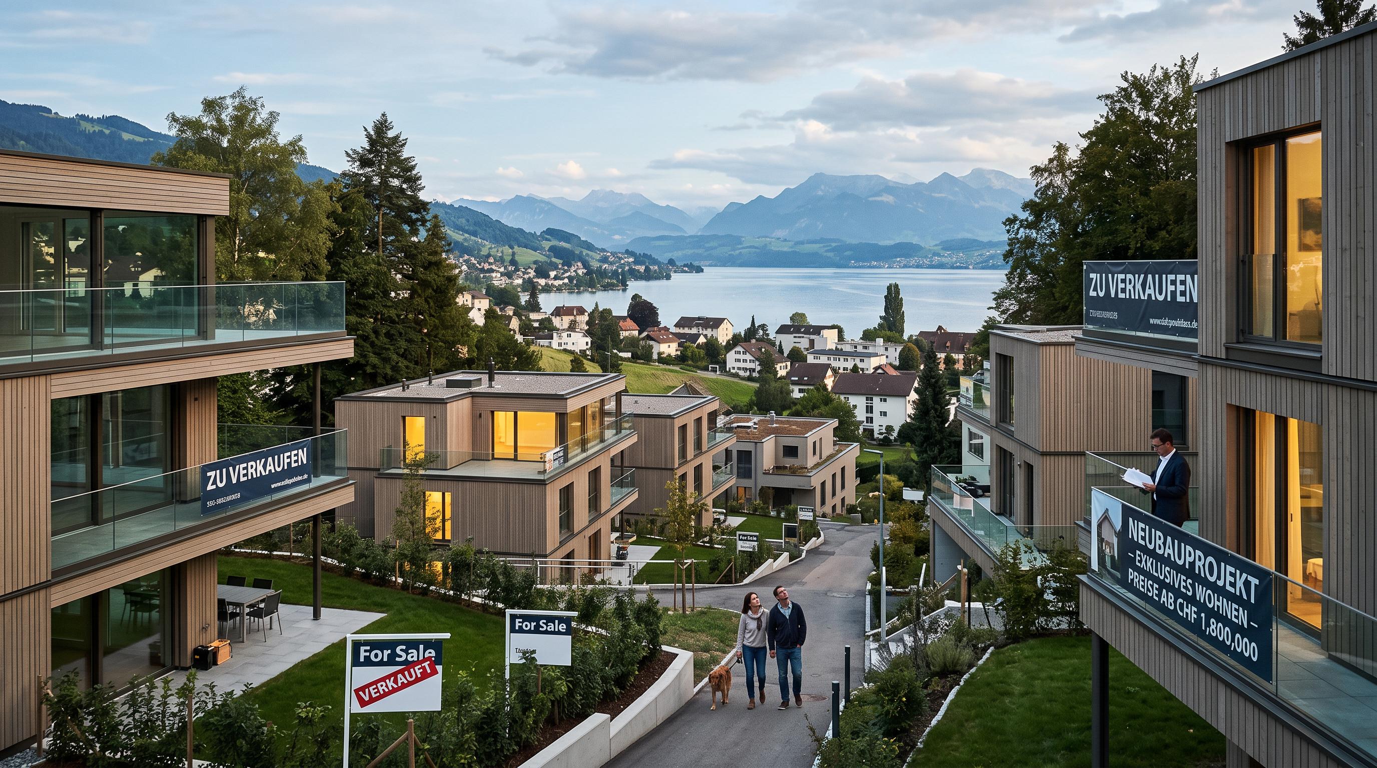 Swiss property prices continue to climb as buyers face affordability pressure