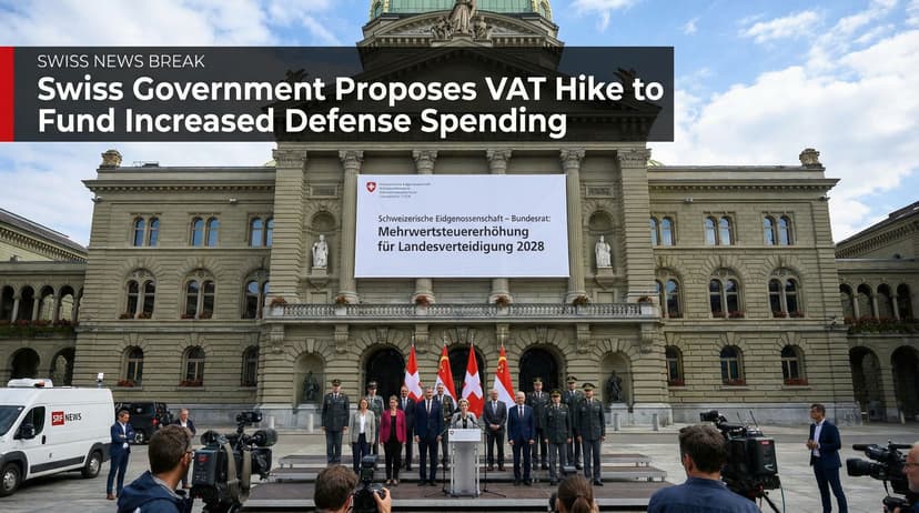 Swiss Government Proposes VAT Hike to Fund Increased Defense Spending