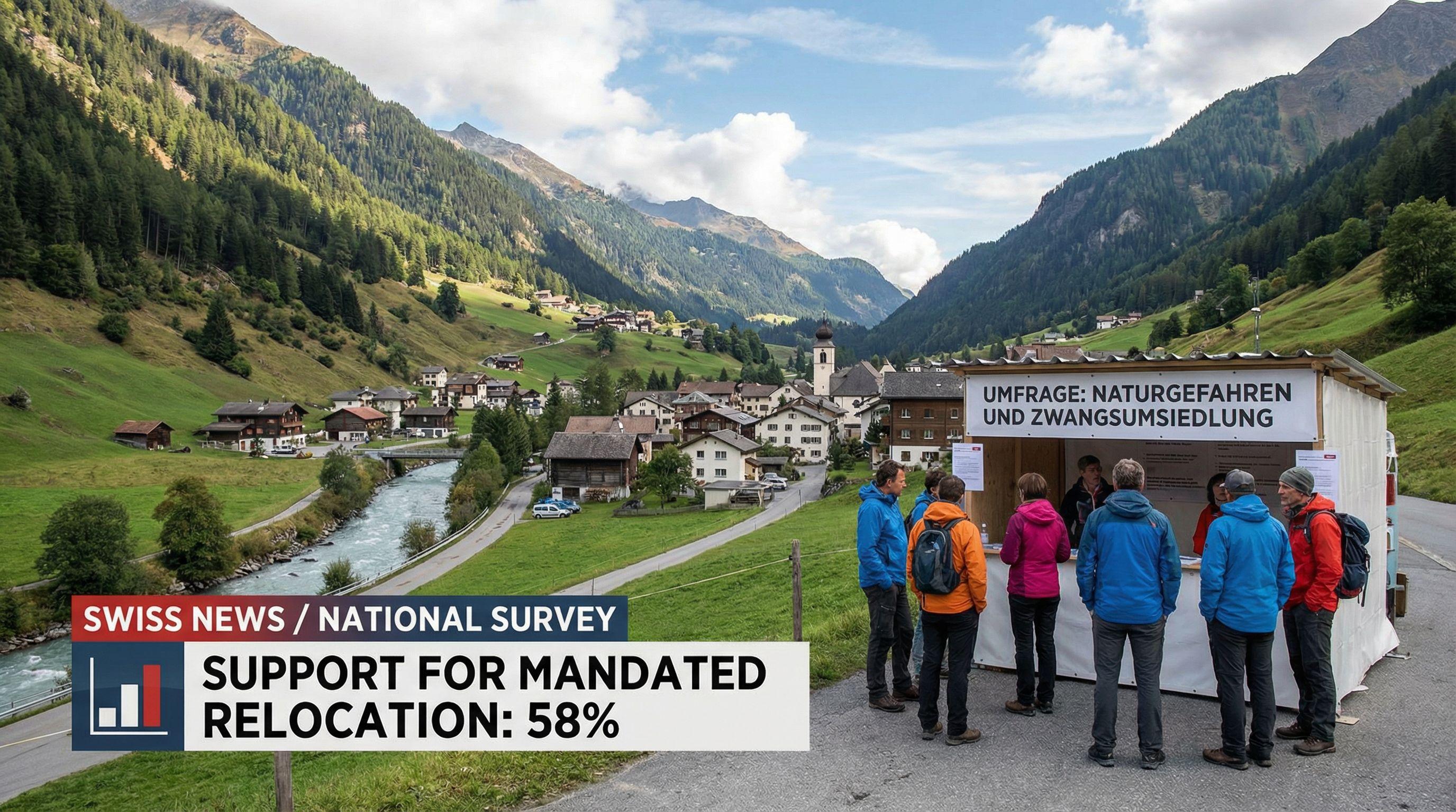 Swiss Public Backs Forced Relocation in Natural Disaster Zones